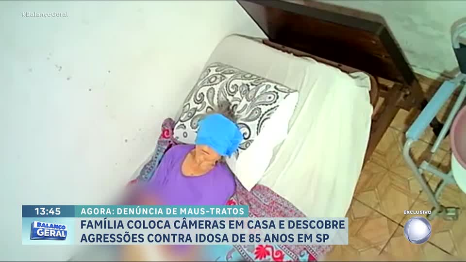 SP: cuidadora é acusada de maus-tratos contra idosa