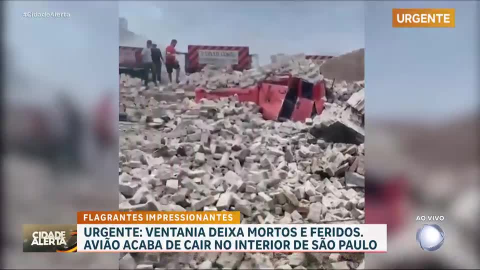 Tempestades e ventos fortes causam estragos no sul e sudeste do Brasil