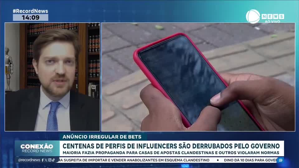 Anúncio irregular de bets: centenas de perfis de influencers são derrubados pelo governo