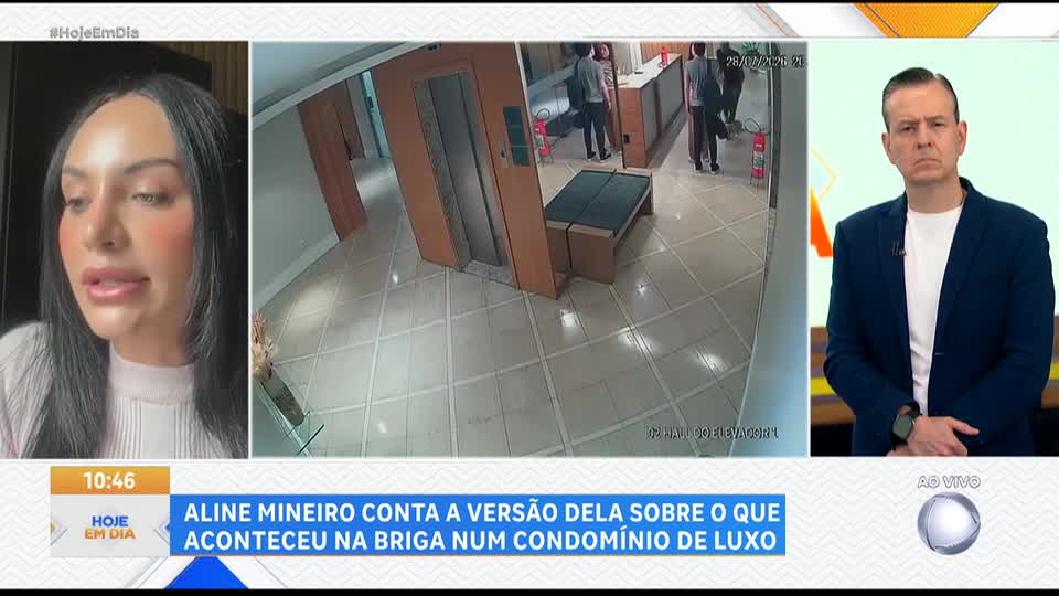 Aline Mineiro conta sua versão sobre briga em condomínio de luxo em SP