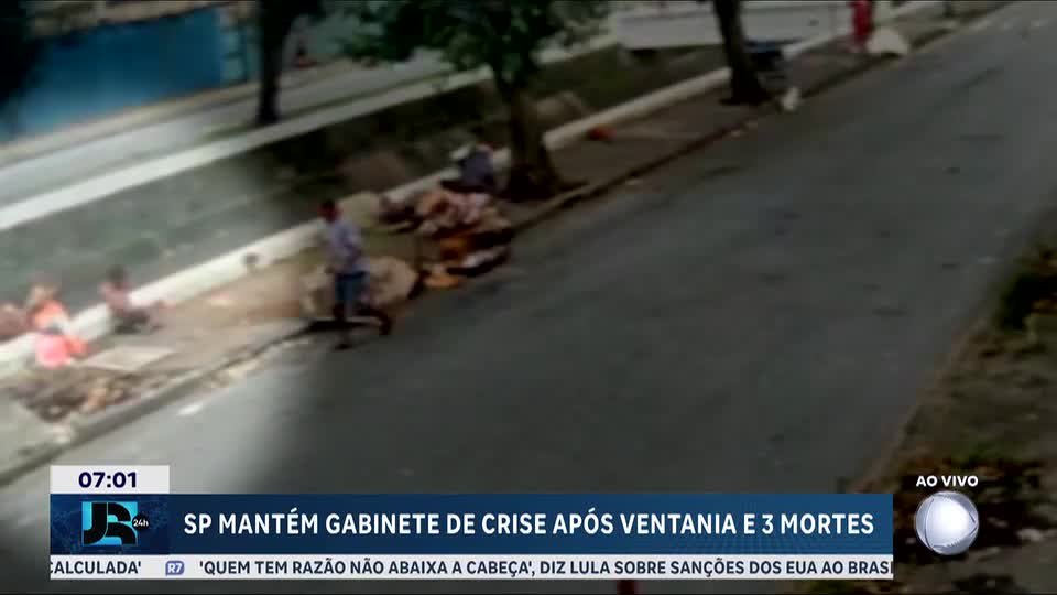 Governo de SP mantém gabinete de crise após vendaval deixar três mortos