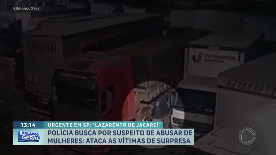 Lazaro de Jacareí: polícia segue na caça do agressor de mulheres no Vale do Paraíba (SP)
