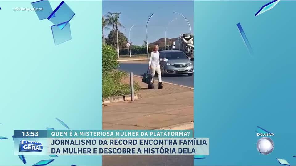 Mistério da mulher da plataforma: equipe da RECORD encontra família e descobre história da mulher