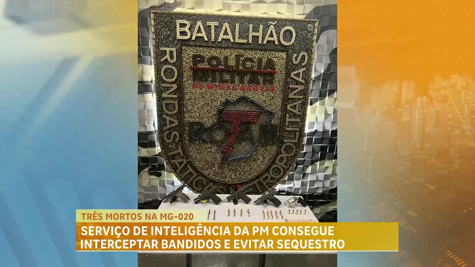 Serviço de inteligência da PM consegue interceptar quadrilha e evitar sequestro em MG