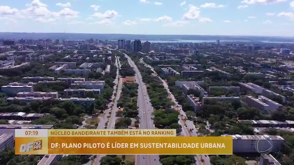 Estudo aponta regiões de Brasília com melhor sustentabilidade urbana