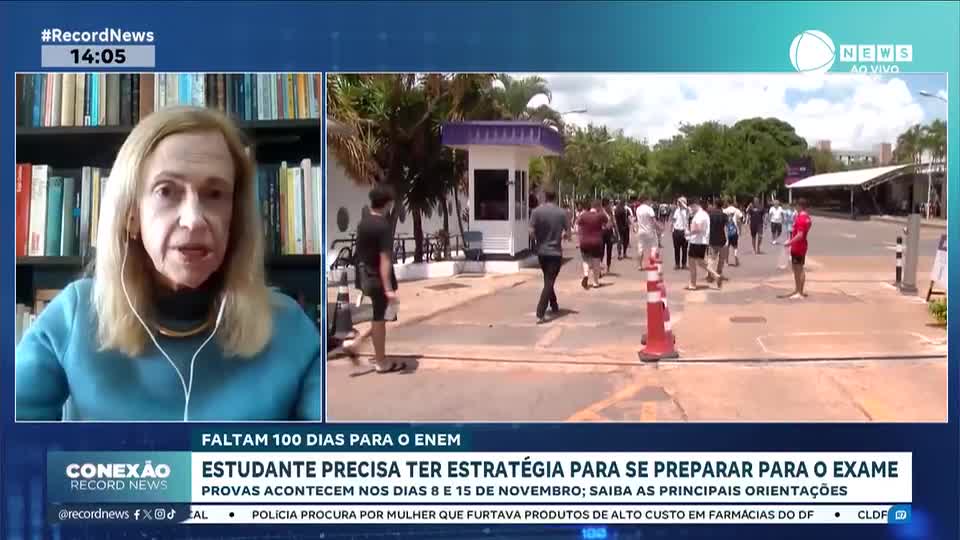 Faltam 100 dias para o Enem: estudante precisa ter estratégia para se preparar para o exame