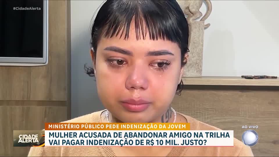 Jovem acusada que deixou amigo em trilha pode receber multa de R$ 10 mil