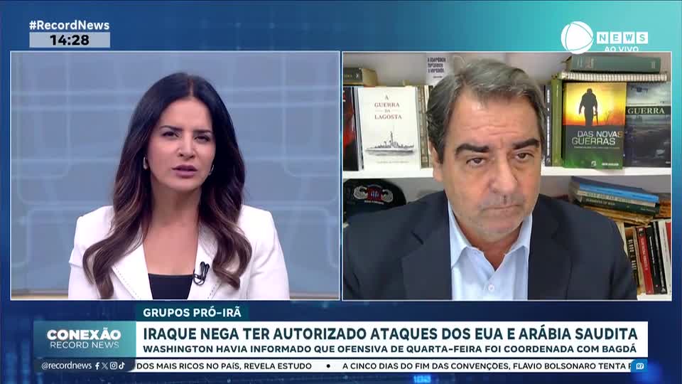 Iraque nega ter autorizado ataques dos EUA e Arábia Saudita