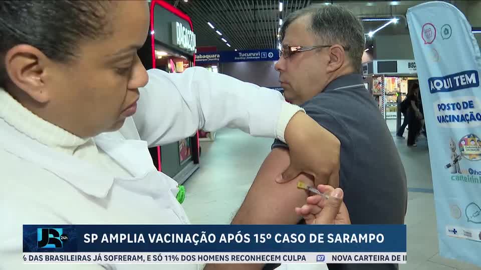 Governo de São Paulo promove campanha de vacinação contra o sarampo