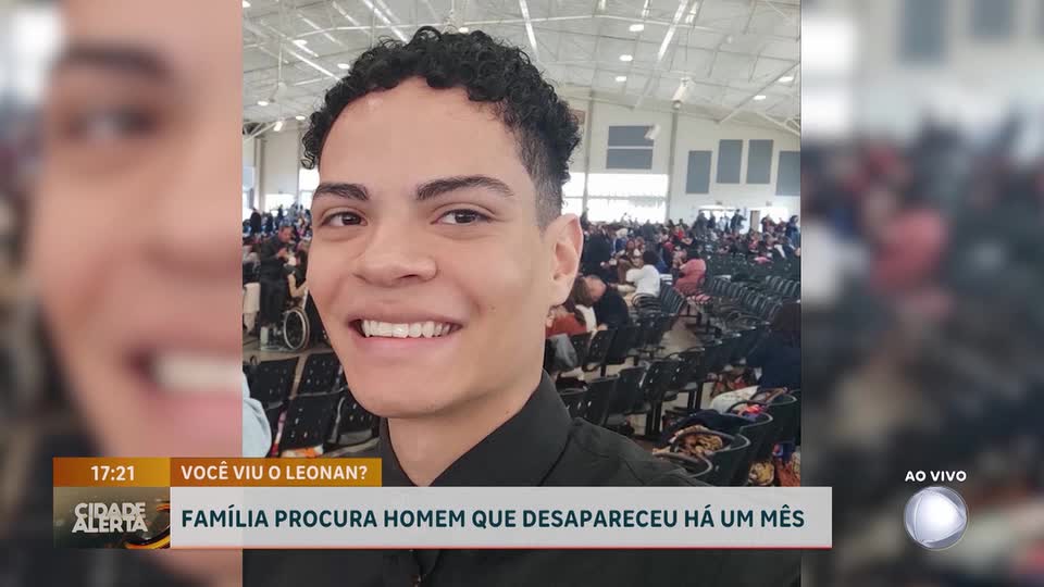 Família busca respostas sobre desaparecimento de homem que desapareceu há um mês