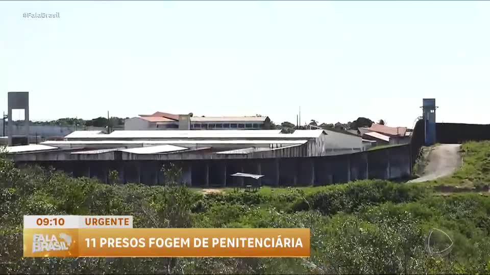 11 presos fogem de penitenciária no Rio Grande do Norte