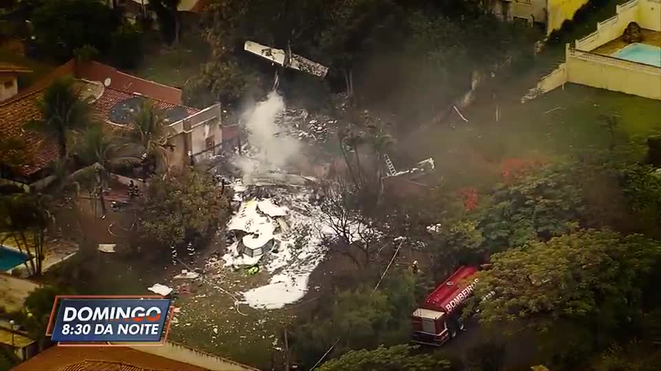 Veja imagens inéditas da tragédia envolvendo o voo da Voepass no Domingo Espetacular