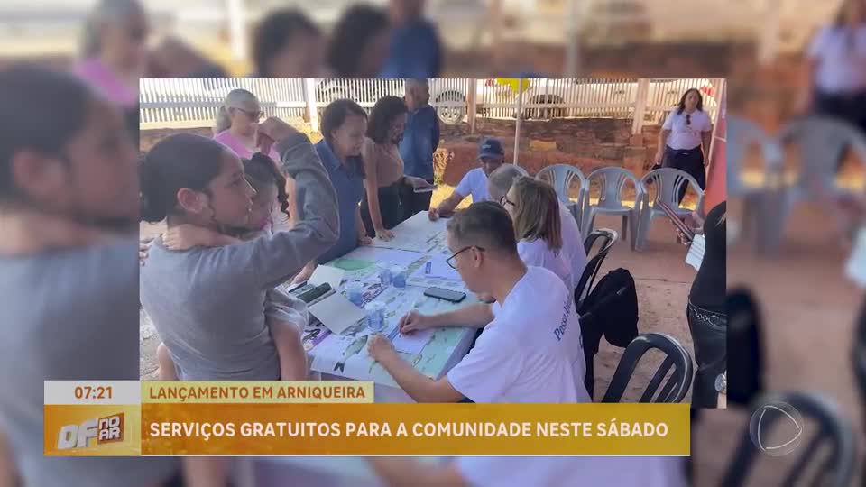 Projeto 'Seja a Sua Própria Heroína' oferece serviços gratuitos em Arniqueira (DF) neste sábado