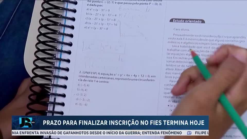Prazo para finalizar inscrição no FIES termina nesta sexta-feira (1º)