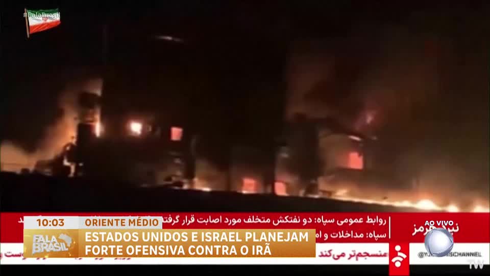 EUA e Israel planejam forte ofensiva contra o Irã