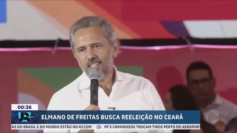 PT confirma candidatura à reeleição do governador do Ceará, Elmano de Freitas