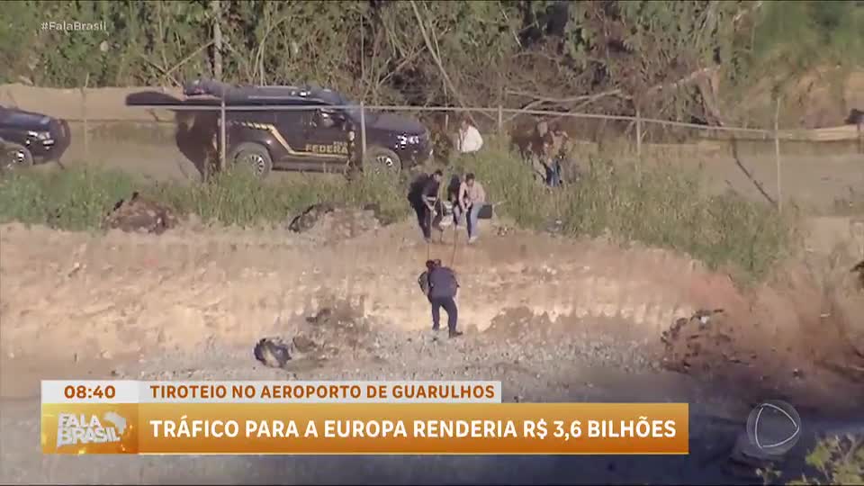Cocaína apreendida no Aeroporto de Guarulhos valeria R$ 3,6 bilhões na Europa
