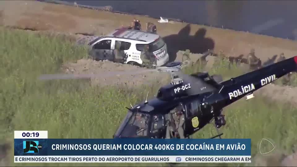 SP: PF prende dois suspeitos em tiroteio no Aeroporto de Guarulhos