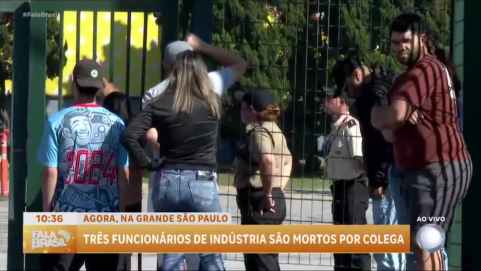 Funcionário mata três colegas em indústria de São Bernardo do Campo (SP)