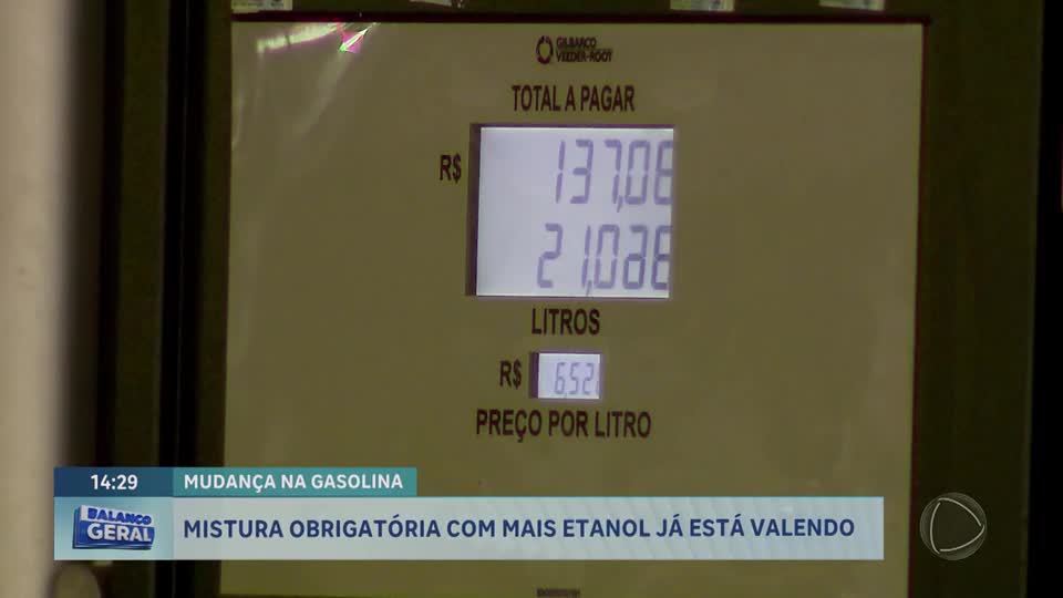 Aumento da mistura de etanol na gasolina entra em vigor, mas consumidores não veem resultado no DF