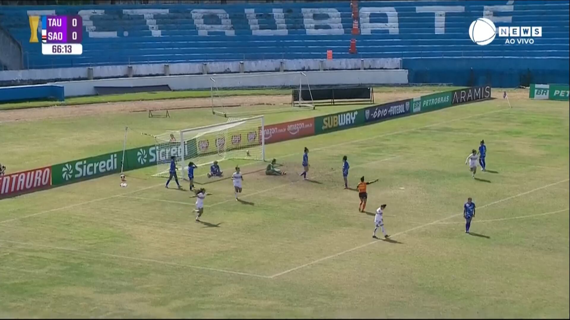 Assista à íntegra da vitória do São Paulo sobre o Taubaté pelo Paulistão Feminino