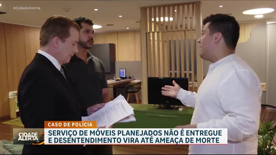 Patrulha do Consumidor: Desentendimento com loja de móveis planejados vira até ameaça de morte
