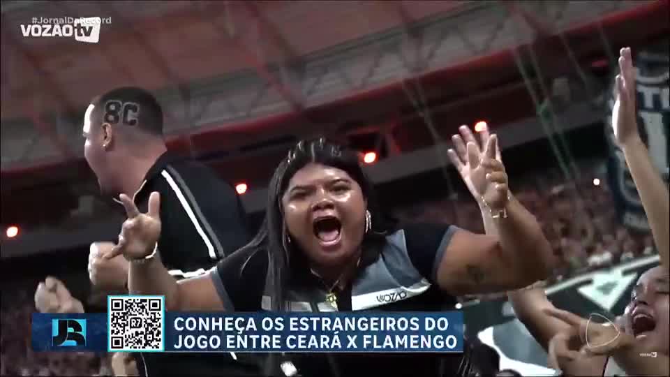 Brasileirão: Ceará recebe o líder Flamengo na Arena Castelão com transmissão na RECORD