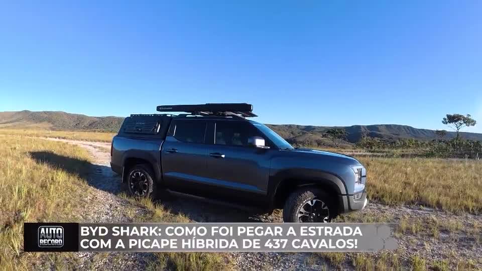 BYD Shark: veja como foi pegar a estrada com a picape híbrida de 437 cavalos