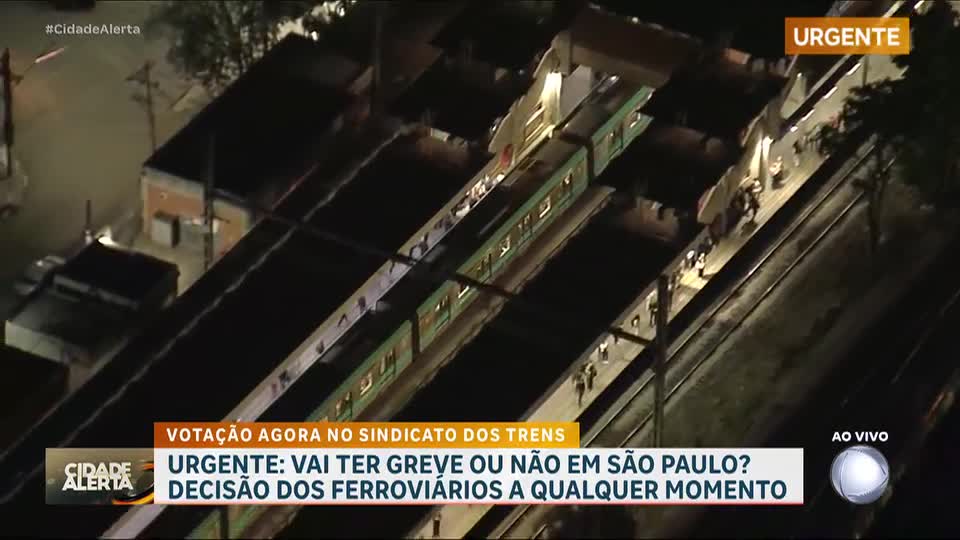 Greve na CPTM pode parar trens da Grande São Paulo