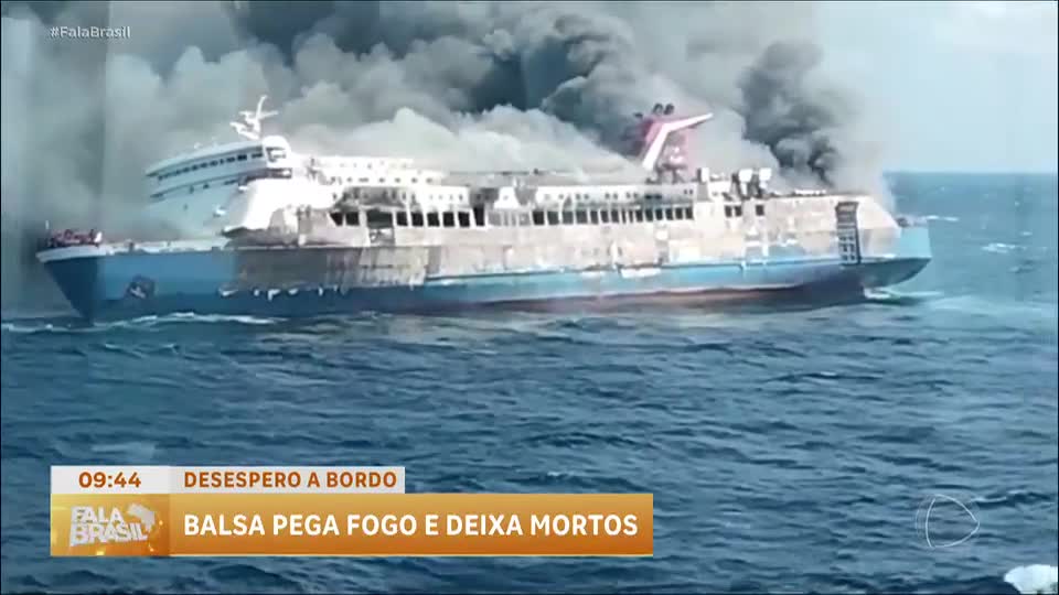 Incêndio em balsa na Indonésia deixa mortos e desaparecidos
