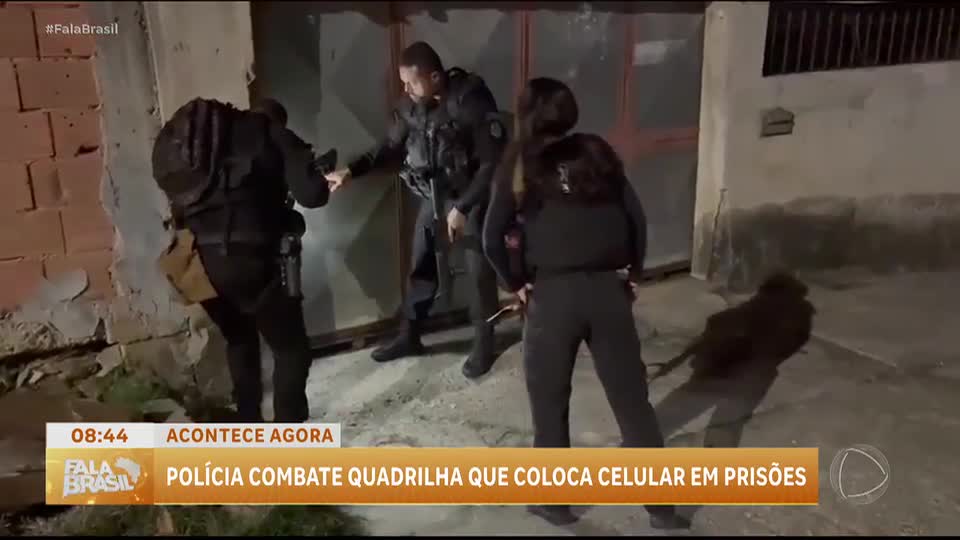 Operação desarticula esquema de envio de drogas e celulares para presídios no Rio