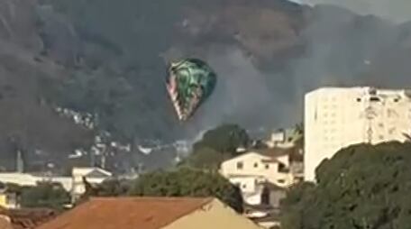 Final de semana registra quedas de balões no RJ; sete pessoas foram presas em Petrópolis