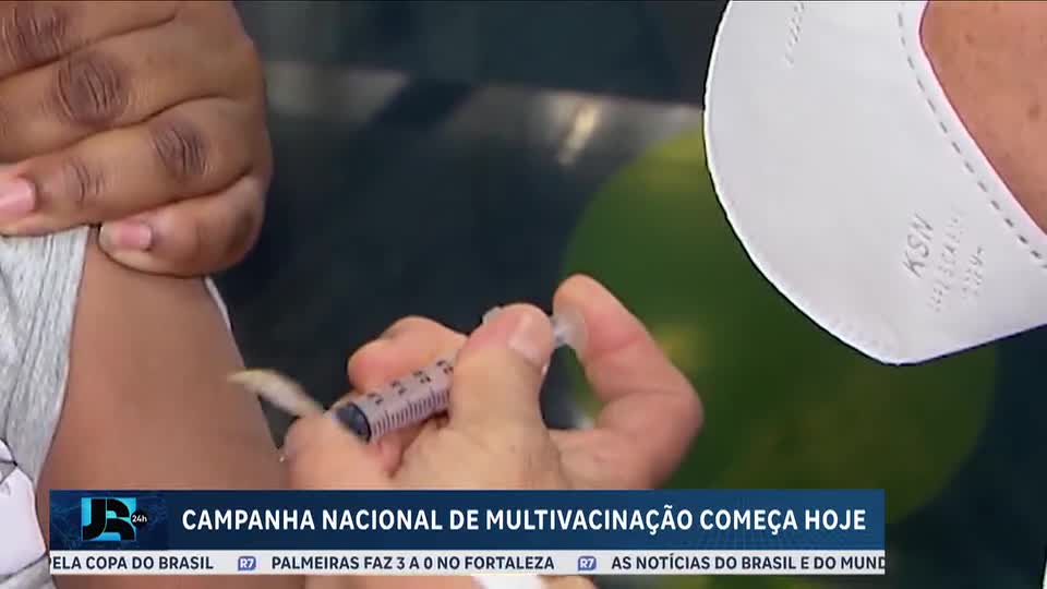 São Paulo inicia Campanha Nacional de Multivacinação após o registro do 15º caso de Sarampo