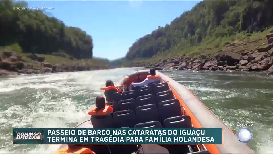 Passeio turístico nas Cataratas do Iguaçu termina em tragédia para família holandesa