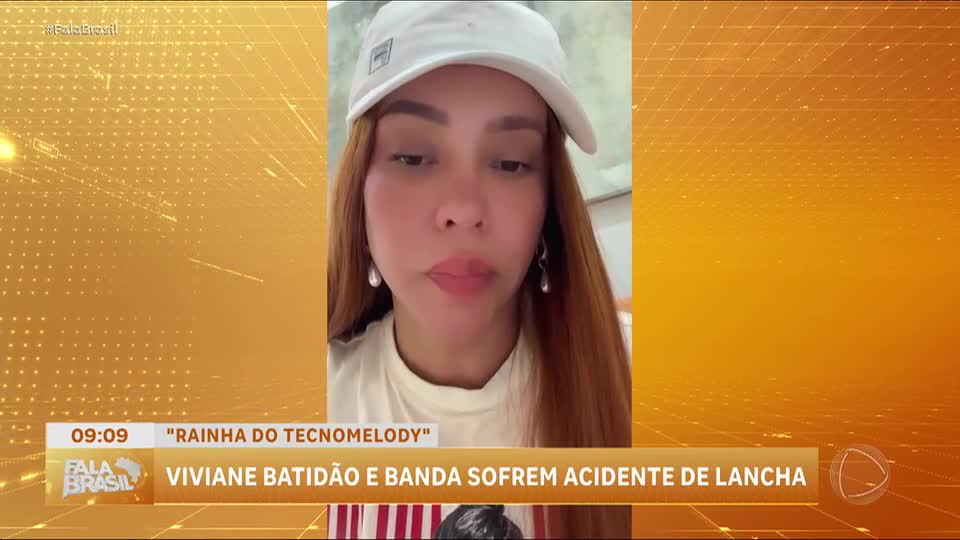 Acidente com lancha de Viviane Batidão deixa cinco feridos no Pará
