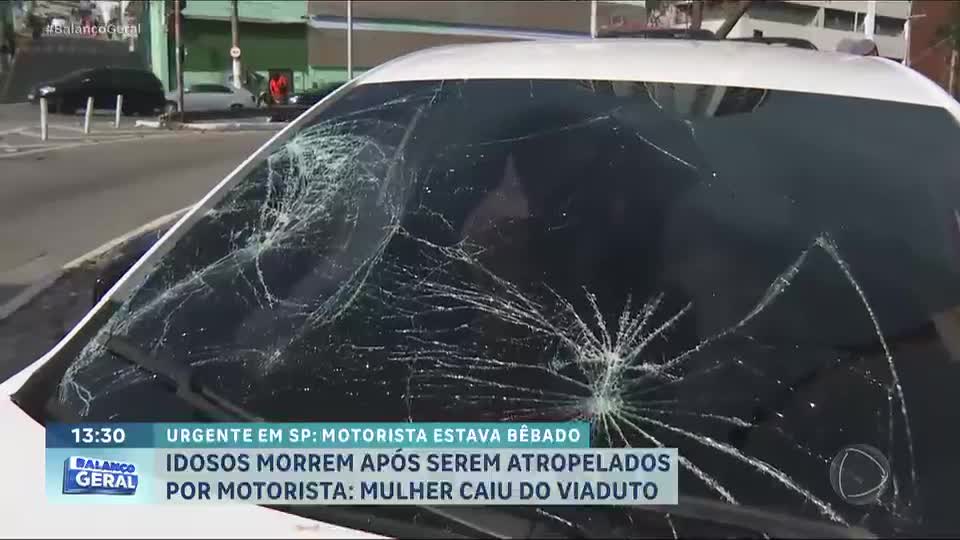 Casal é atropelado e morto por motorista embriagado em São Paulo