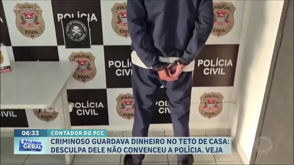 Polícia prende ‘contador do PCC’ durante operação em São Paulo