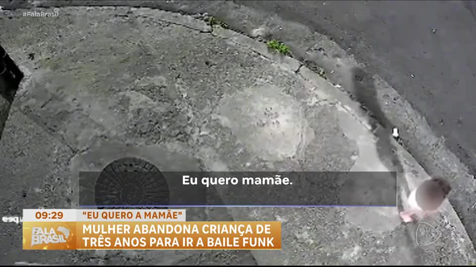 Mãe é presa por deixar filha de 3 anos sozinha em casa para ir a baile funk
