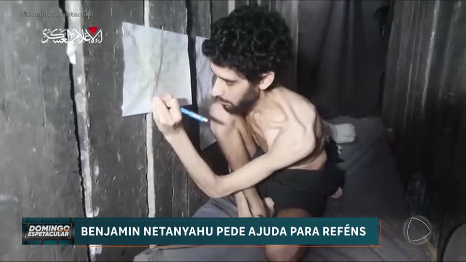 Netanyahu pede envio de alimentos e remédios aos reféns do Hamas na Faixa de Gaza