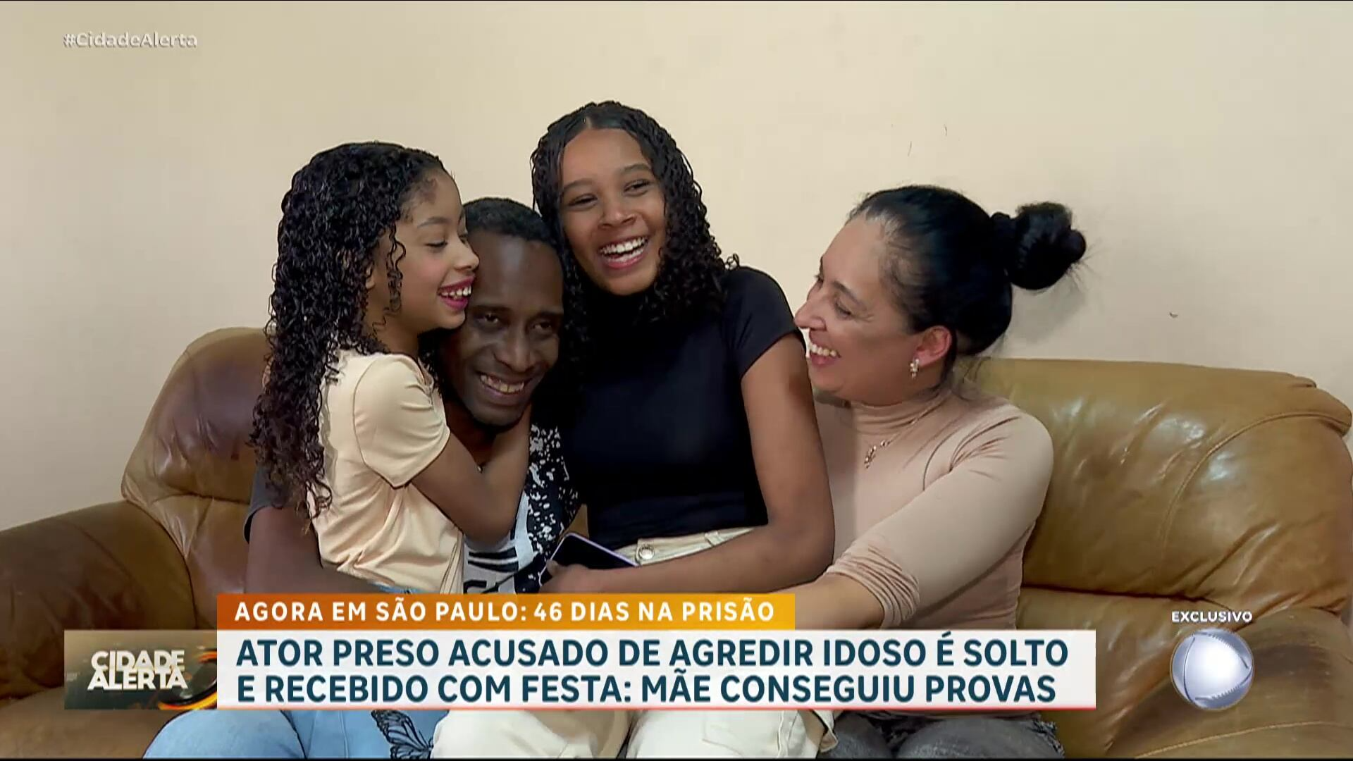 Preso injustamente, ator famoso é solto graças a provas mostradas no Cidade Alerta