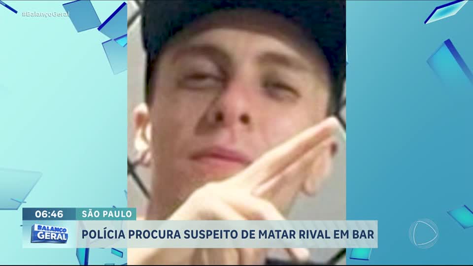 Polícia procura suspeito de matar jovem em bar em Santo André