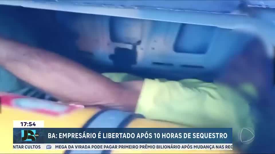 Empresário é libertado após dez horas de sequestro em Salvador (BA)