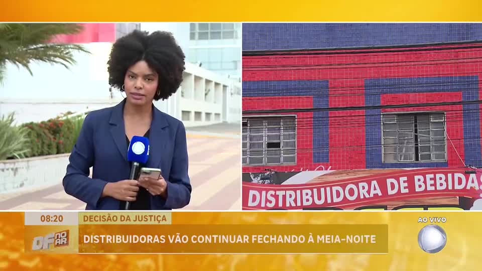 Tribunal de Justiça do DF mantém restrição no horário de distribuidoras de bebidas no DF