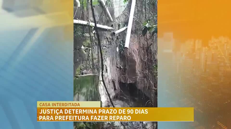 Justiça determina prazo de 90 dias para Prefeitura fazer reparo em casa após dano estrutural