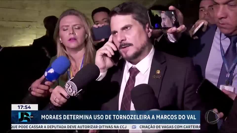Moraes obriga Marcos do Val a utilizar tornozeleira eletrônica