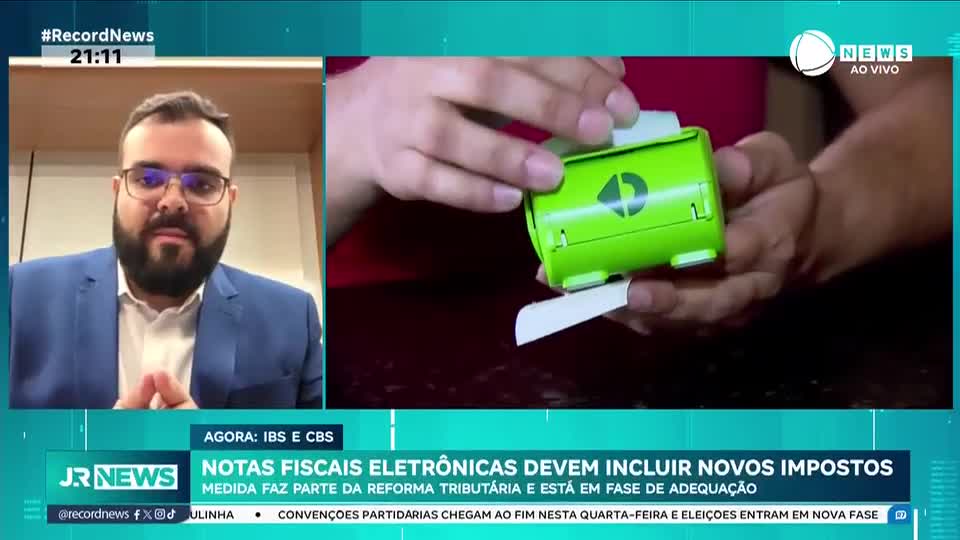 Notas fiscais eletrônicas devem incluir novos impostos