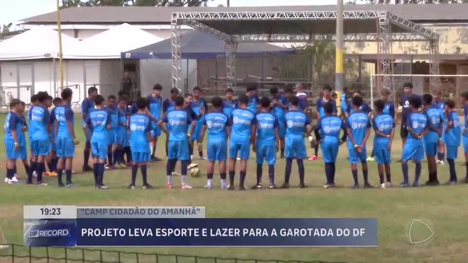 Camping Cidadão do Amanhã reúne 2 mil jovens no Distrito Federal