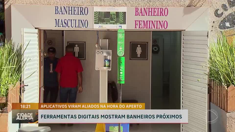 Aplicativo ajuda a encontrar banheiros públicos no Distrito Federal