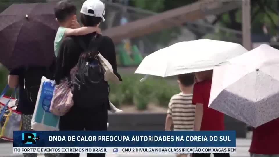 Número de mortos pelas ondas de calor na Coreia do Sul sobe para 19