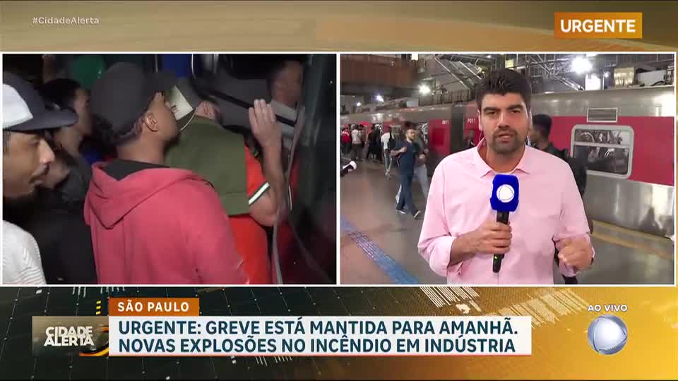 A greve continua! Governo e Sindicato dos Ferroviários não chegam a acordo e paralisação é mantida
